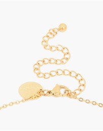 Lovisa - Waterproof Gold Plated Stainless Steel Red Glass Cherry Necklace