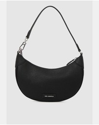 Karl Lagerfeld - Ikon Pebble Moon Shoulder Bag