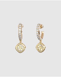 GUESS - 4G Hoop Earrings