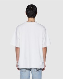 Ksubi - NYC Ekcess SS Tee Tru White