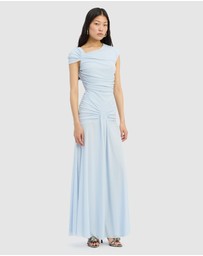 ROTATE - Maxi Asymmetric Dress