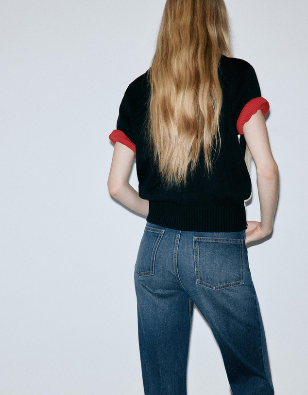 M.N.G - High Waist Straight Jeans