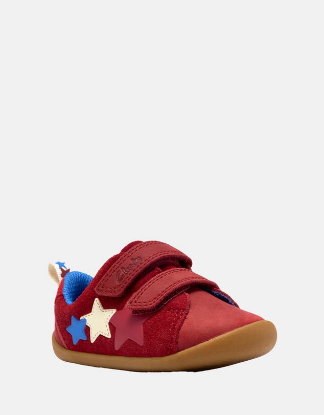 Clarks - Roamer City (T) Dark Red