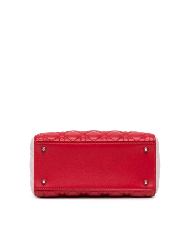 Pre-Loved by Azura Reborn - Pre-Loved Medium Tricolor Lambskin Cannage Lady Dior