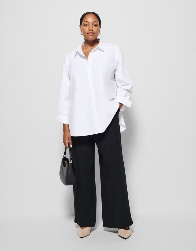 Commonry - The Draped Leg Crepe Trouser