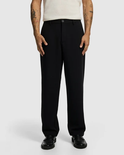 yd. - Don Pinstripe Cotton Blend Chino