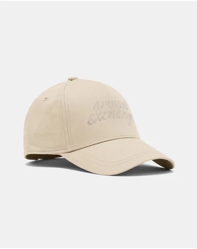 Armani Exchange - FW26 AX Logo Embellishment Baseball Hat