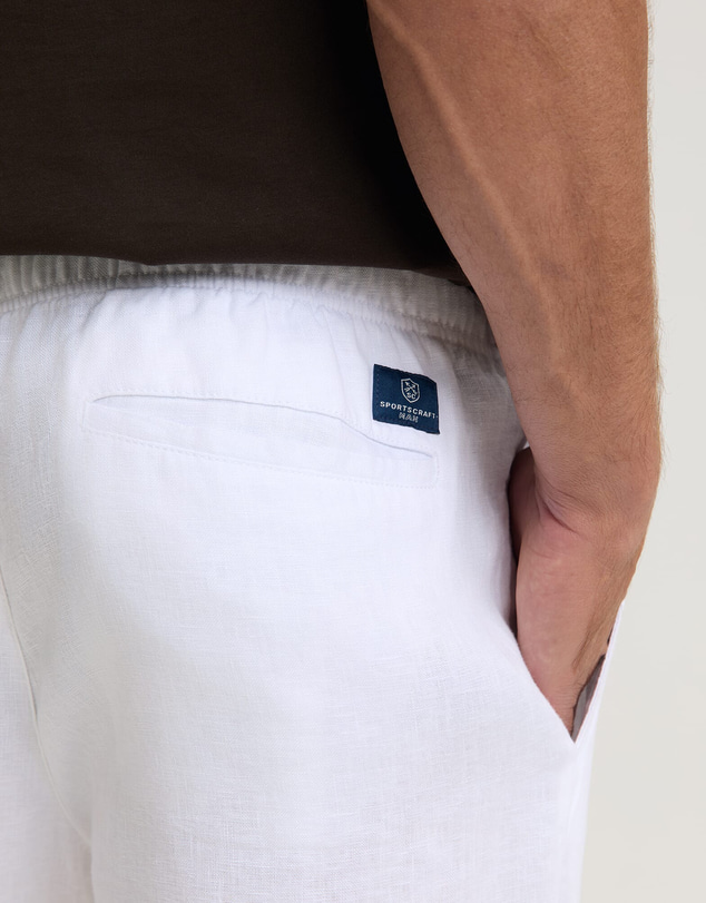Sportscraft - Caffery Yarn Dyed Linen Pant
