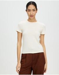 Brixton - Carefree Organic Slim Crew Tee