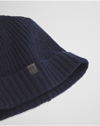 Country Road - Cotton Blend Rib Beanie