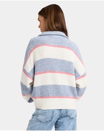 Roxy - Womens Carver Half Zip Cardigan