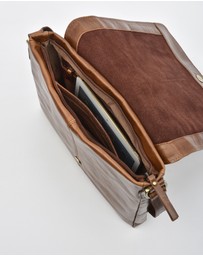 Cobb & Co - Richmond RFID Leather Satchel