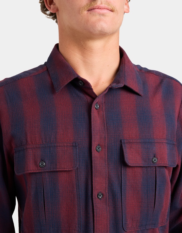 Volcom - Mens Shadowstone Flannel Long Sleeve Shirt