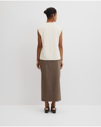 Country Road - Crepe Jersey T-shirt