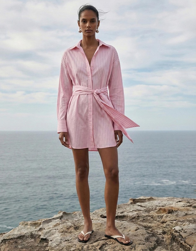 Staple the Label - Kari Mini Shirt Dress