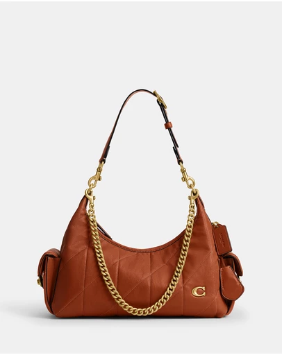 Coach - Soft Quilted Leather Pocket Juliet Bag 30