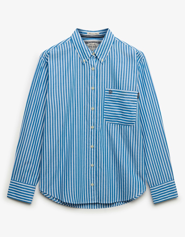 Superdry - Poplin Relaxed Long Sleeve Shirt