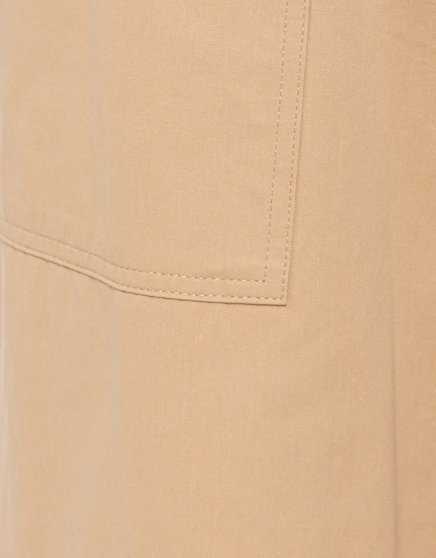Petal & Pup - Mia Wide Leg Cropped Pant - Taupe