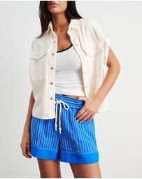 Jag - Gigi Stripe Pull On Short