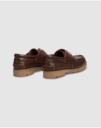 Johnny Bigg - Harlan Leather Boat Shoe