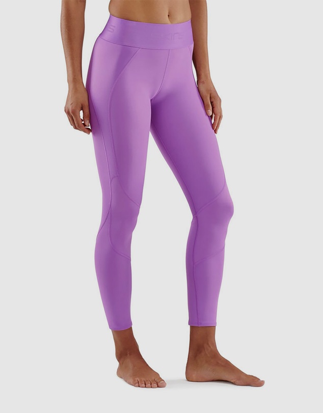 SKINS - SKINS Compression Series-3 Women's 7/8 Long Tights Iris Orchid
