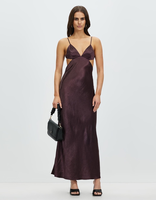 Third Form - Crush Bias Tri Midi Dress