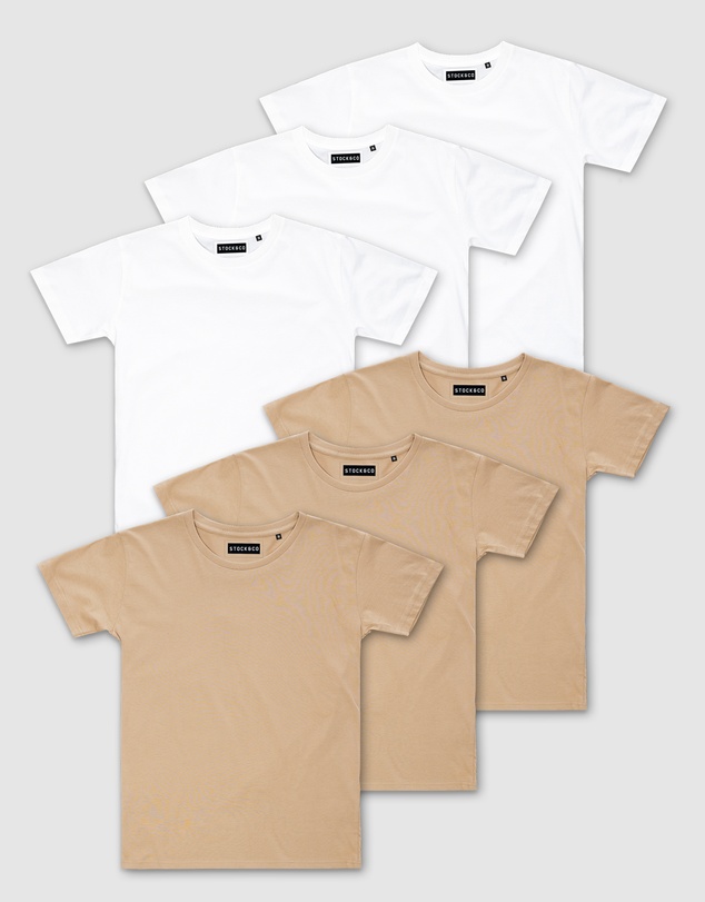 Stock & Co. - 6-Pack Stock Tee