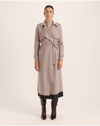 SABA - Karla Wool Longline Trench Coat
