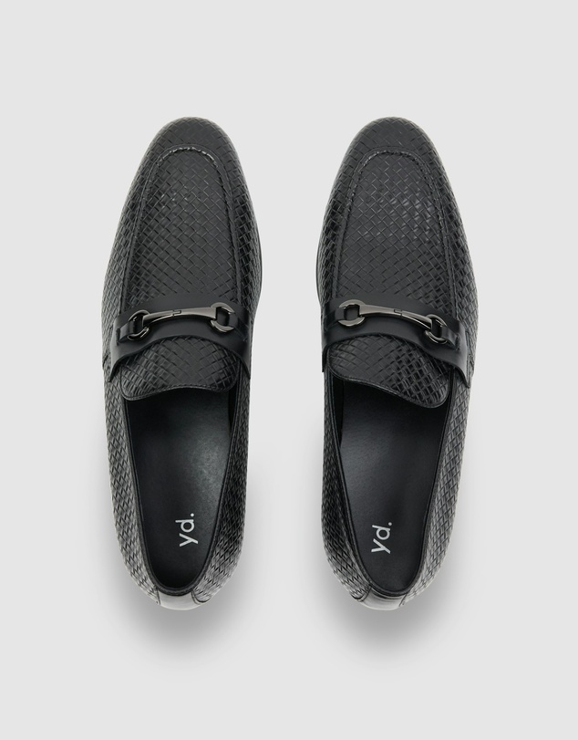 yd. - Harrison Textured Leather Loafer