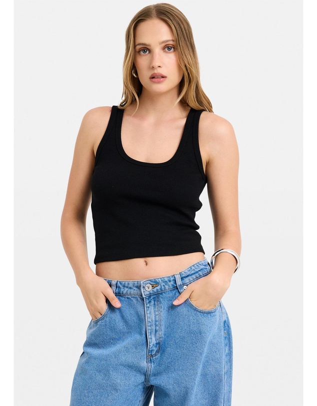 General Pants Co. Basics - Super Scoop Classic Tank Top