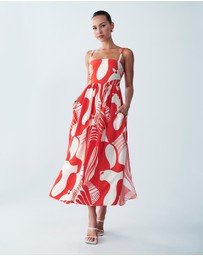 ST MRLO - Lanah Midi Dress