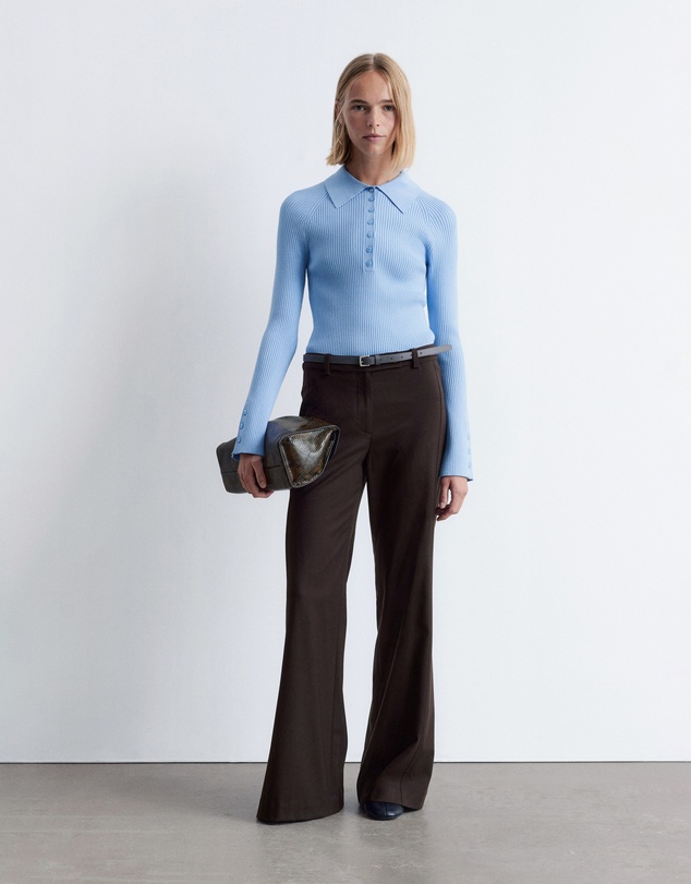 & Other Stories - Flared Wool Trousers