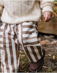 Kynd Baby - Stripe Pant in Brown Stripe