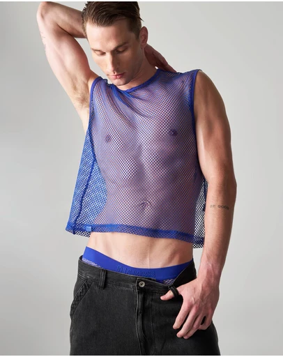 TEAMM8 - Edge Net Muscle Tank