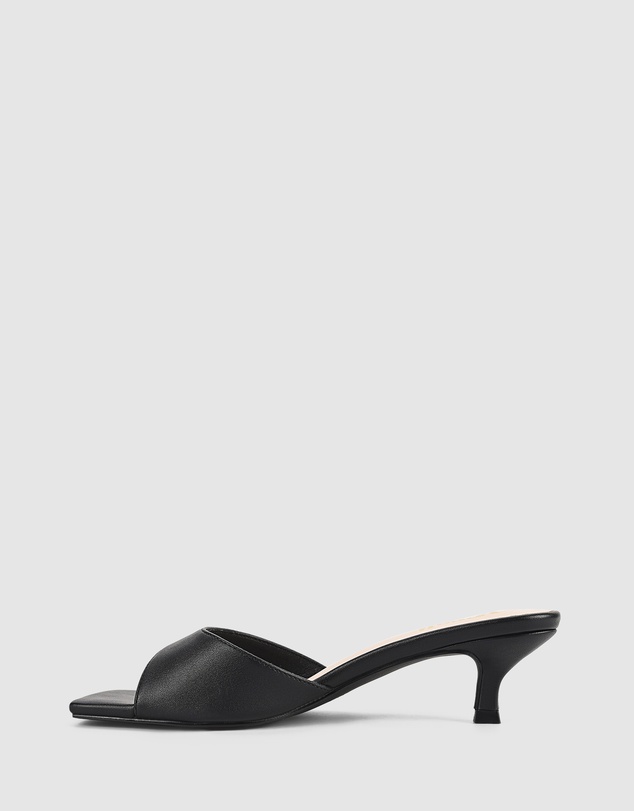 Verali - Alyssa Kitten Heel Mules