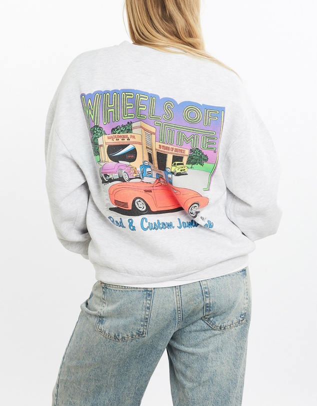 Vintage by The Real Deal - Pre Loved - Vintage 1998 Wheels Of Time Sweatshirt