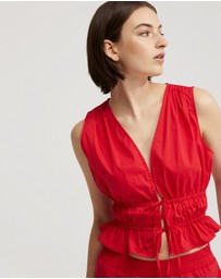 Oxford - Sienna Cotton Top