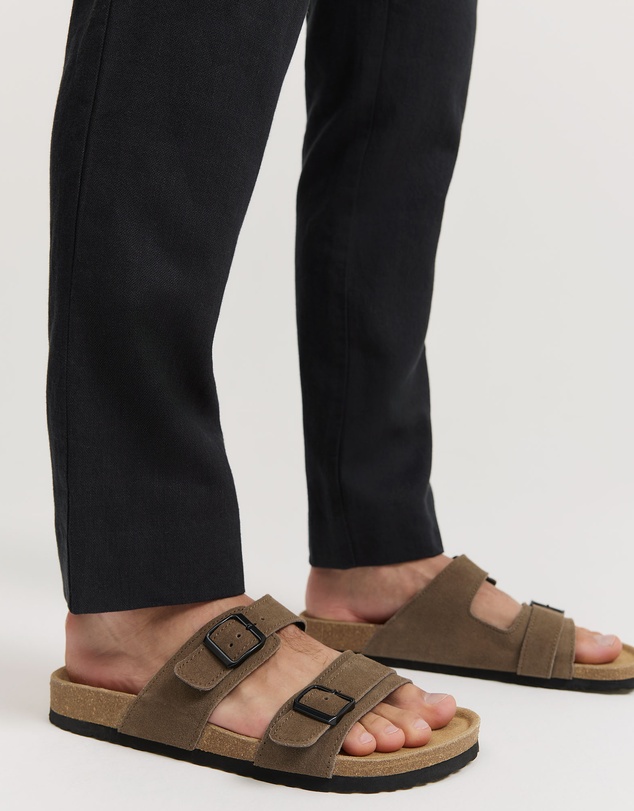 Country Road - Australian Made Suede Cork Slide