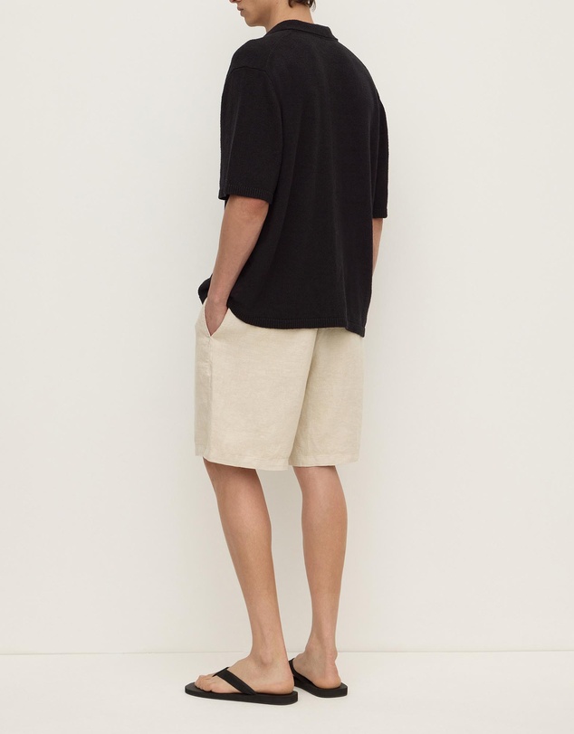 Assembly Label - Lance Boucle Knit Short Sleeve Shirt