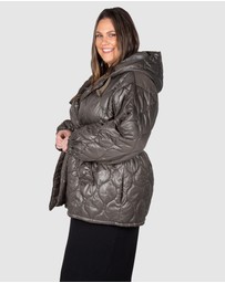 Love Your Wardrobe - Blake Belt Quilted Jacket