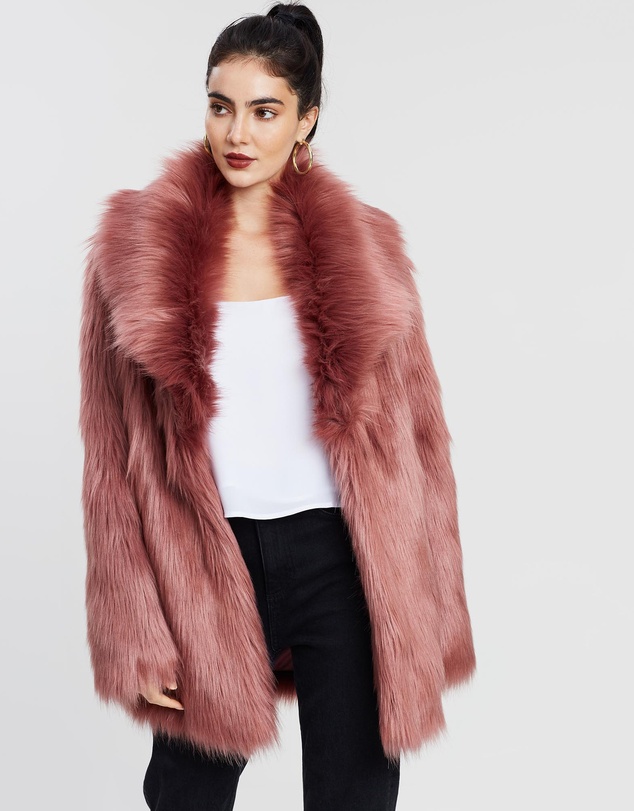 Unreal Fur - Premium Rose Jacket