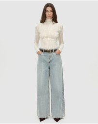 CAMILLA AND MARC - Argento Denim Jeans