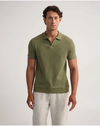 Oxford - Beau Waffle Polo