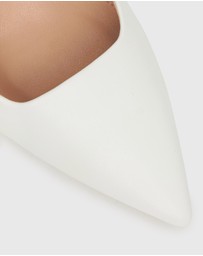 Betts - Wider Fit Jerry Slingback Stiletto Heel Pumps