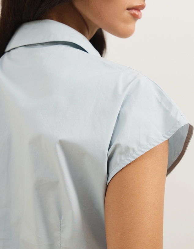 Atmos&Here - Riley Cotton Tie Waist Shirt