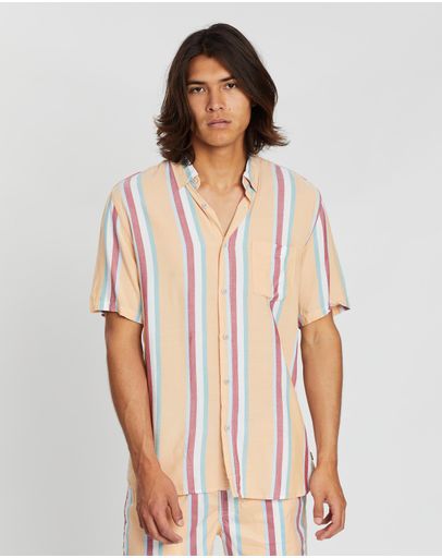 Mustard Vert Stripe