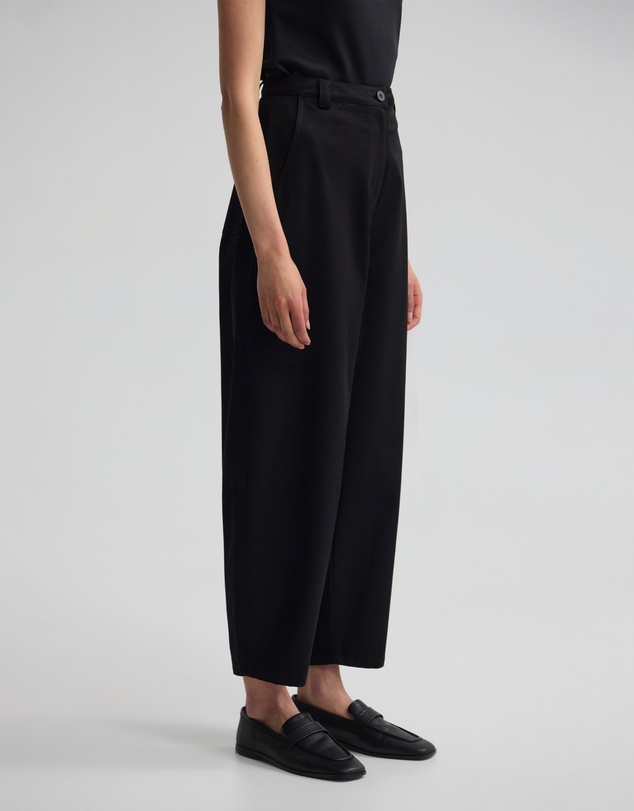 Oxford - Etta Barrel Leg Cotton Pant