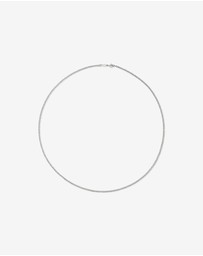 Michael Hill - Classic Curb Chain in 10kt White Gold