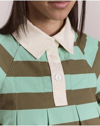 Damson Madder - Maggie Mini Polo Dress