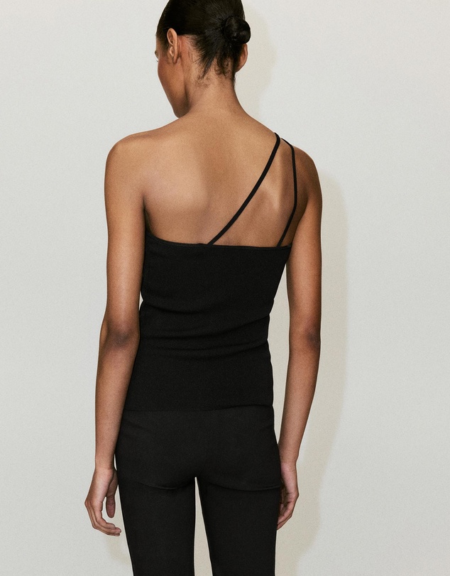 M.N.G - Knit Asymmetric Top